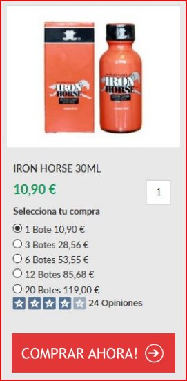 Poppers Iron Horse