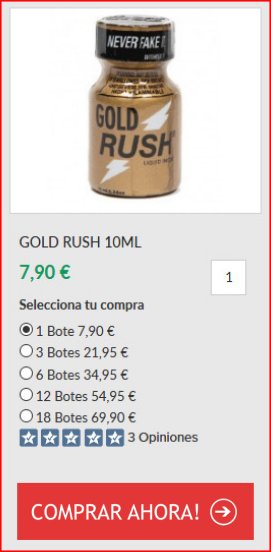 Poppers Gold Rush